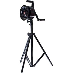 Vixen Horns Metal Hand Crank Siren, Loud Air Raid Siren with Foldable Tripod Stand, Portable Compact Air-raid Alarm, Fire Tornado Air Horn VXS-2000MTP