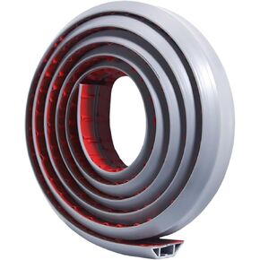 10Ft Floor Cord Cover Overfloor Cord Protector Self Adhesive Power Cable Protector Cord Raceway Ideal Extension Cord Cover Raceway to Hold Cords in Place for Power Cords Cables (Black)