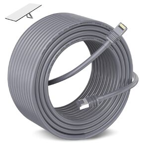 Ethernet Cable for Starlink Gen 3, 75FT/23m Weatherproof Cable for Starlink Standard Generation 3, Star Link V3 Extension Cable with High-Speed Signal Transmission