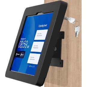 Tablet Wall Mount Compatible with iPad 10th, iPad Pro 11" 1 2 3 4, iPad Air 4 5, iPad Air 11", Secure with Lock, All Metal Constuction with tiltable Design