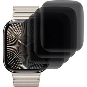 [4-Packs] Privacy Screen Protector for Apple Watch Series 10 46mm, (Not Glass) Anti-peep Scratch Resistant Bubble Free Soft Screen Protector Film for Apple Watch Series 10 Accessories