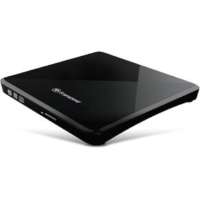 Transcend TS8XDVDRW-K External DVD-Writer - Black - DVD-RAM/?R/?RW Sup