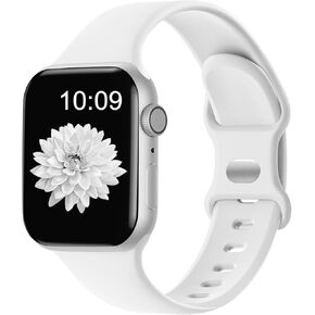 Wepro Sport Band Compatible with Apple Watch Band 38mm 40mm 41mm 42mm 44mm 45mm 46mm 49mm Women Men, Soft Silicone Strap Compatible for iWatch Series 10 9 8 7 6 5 4 3 SE Ultra/Ultra 2