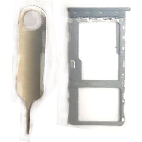 SIM Card Tray MicroSD Card Holder Replacement for TCL 20 XE 5087Z Black