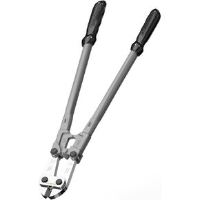 Well-Made Industrial Grade 14 Inch Bolt Cutter, CR-V Steel Lightweight Bolt Cutters Wire Cutters, With Ergonomic Soft Grip for Cutting Fences, Chains Screws Locks Rivets and Small Padlocks