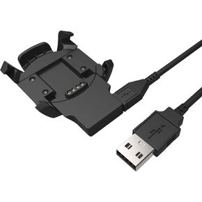 TUSITA Charger Compatible with Garmin Fenix 3, Fenix 3 Sapphire, Fenix 3 HR, Quatix 3, Tactix Bravo，D2 Bravo - 1M, Smart Watch Accessories