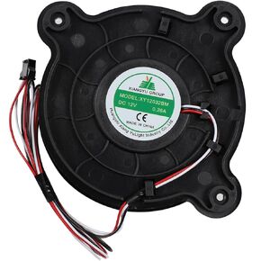 XY12032BM Refrigerator Fan, XY12032BM Refrigerator Freezing Fan, Fridge Silent Cooling Fan, Refrigeration Silent Exhaust Fan, DC12V 0.26A 120×120×32mm