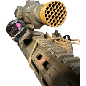 Killflash Hex Anti-Reflection Device Compatible with 34mm LPVO Scopes