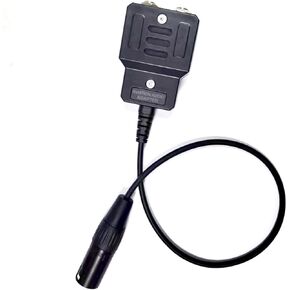 GA Dual Plugs General Aviation Headset Double Pins to Airbus XLR 5 Pin Adapter Convert Mono and Stereo Audio Connector for Pilot Headsets Aircraft Airplane Helicopter Cable Cord