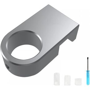 MiOYOOW Aquarium Fixing Clamp, Aluminum Alloy Fish Tank Tube Fixture Holder Water Pipe Clip with Anti-Overflow Card Slot for Fish Tank Aquarium