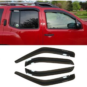 94167 Sunproof Waterproof Side Window Wind Deflector, 4pcs Protective Replacements Rain Guards Set, Window Visor fit for 2010-2017 GMC Terrain