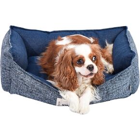 FluffyDream Dog Bed for Small Dog, Super Soft Pet Bed Furniture, Suitable for Dogs Up to 30lbs, 24'' x 20'', Sand in Kuwait