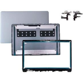 Replacement LCD Back Cover Rear Top Lid+LCD Front Bezel+LCD Hinge Assembly for Lenovo Ideapad 1-15ADA7 1-15AMN7 Laptop P/N 5CB1F36621 5CB1M48453 82R1/82VG Type