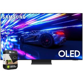 SAMSUNG QN65S95DAFXZA S95D 65 inch HDR OLED Smart TV 2024 Bundle with 1 YR CPS Enhanced Protection Pack