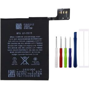 New Rechargeable Battery A1574/8A1641 Compatible iPod Touch 5th 6th 7th 020-00425 with Tools