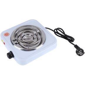 Akozon 220V 1000W Portable, Electric Stove Kitchen Coffee Heater Hot Plate Hotplate Cooking Appliances Adjustable Camping