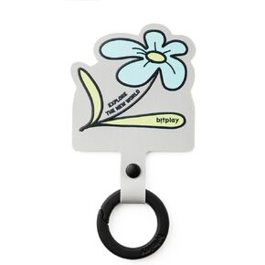 bitplay Stylish Strap Adapter, Cell Phone Lanyard Patch (Bloom)