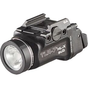 Streamlight 69506 TLR-7 HL-X Sub USB 1000-Lumen Rechargeable Rail-Mounted Weapon Light Designed Exclusively for Springfield Armory Hellcat, Includes Mounting Kit with Keys, Black