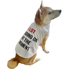 ComfyCamper A Lot Going On at The Moment Cape for Dogs - Small Large XXL Tour Cosplay Halloween Costumes Xmas, XL