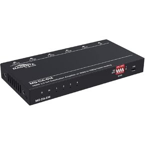 MG-DA-614 1x4 4K60 HDMI 2.0 Splitter with HDCP 2.2 and Down Scaling