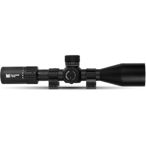 Monstrum Challenger 3-18x50 FFP Rifle Scope | Featuring ED Glass, Adjustable Objective, Precision Turrets with Zero Stop, Daylight Bright Reticle, and Anti-Cant Scope Rings