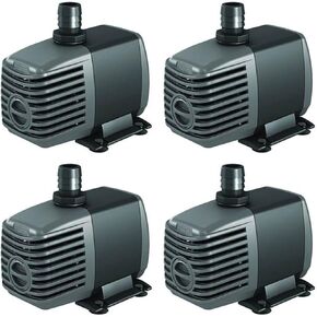 Active AQUA (4) Active Aqua 250 GPH Submersible Hydroponics Aquarium Water Pumps
