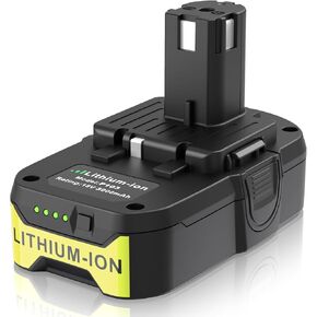 Fancy Buying 9.0 Ah Battery for Ryobi 18V Battery for Ryobi ONE+P102 P103 P105 P107 P108 P109 P122 Cordless Tool Battery [2Pack] (2 Pack)