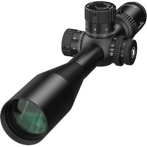 LHD 8-32X56 Rifle Scope, First Focal Plane, 6 Levels Illuminated Reticle, Zero Stop 34mm Tube, Long Range RifleScopes for Hunting and Precision Shooting