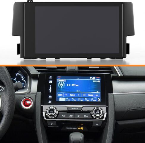 بروس آند شارك 7 بوصة تعمل باللمس عرض الملاحة محول الأرقام راديو يناسب هوندا سيفيك 2016 2017 2018 استبدال # 39710-TBA-A11 39710-TBA-A21 39710-TBA-305 in Kuwait