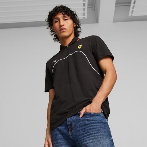 PUMA Men's Standard Polo, Red in Saudi Arabia