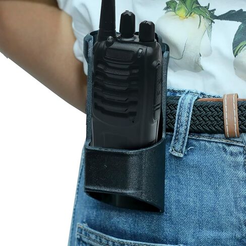 حافظة راديو ثنائية الاتجاه متوافقة مع موتورولا PMLN5331 PMLN5331A APX 7000 نماذج حافظة حمل عالمية 1.5/3.5 شاشة عرض علوية للراديو المحمول وشاشة عرض مزدوجة (عبوة من قطعتين) in Kuwait