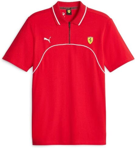 PUMA Men's Standard Polo, Red in Saudi Arabia
