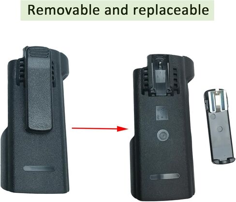 حافظة راديو ثنائية الاتجاه متوافقة مع موتورولا PMLN5331 PMLN5331A APX 7000 نماذج حافظة حمل عالمية 1.5/3.5 شاشة عرض علوية للراديو المحمول وشاشة عرض مزدوجة (عبوة من قطعتين) in Kuwait