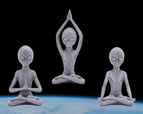 Elephant Buddha Zen Statue Decor, Elephant Statue Gifts for Women, Yoga Elephant for Home Office Desktop Table Meditating Room Decor, Unique Gift for Elephant Lovers in Saudi Arabia