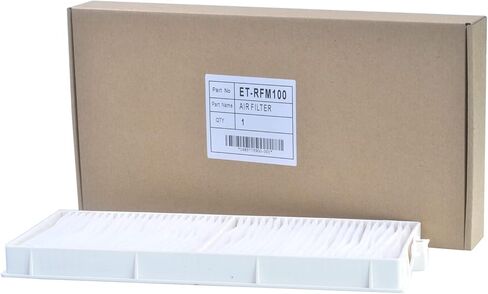 ET-RFM100 Replacement Air Filter Fit for Panasonic Projector PT-MZ13KL PT-MZ10KL PT-MZ16KL PT-MZ13KL PT-MZ10KL PT-MZ16KL PT-MW730U PT-MZ770U PT-MZ570U PT-MZ670U PT-MW630U PT-MW530U in Kuwait