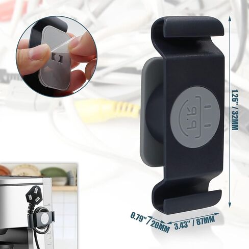 4 قطع من حافظات الأسلاك الزرقاء، منظم سلك لف الحبل، عصا على لفافة الحبل، حامل حفظ السلك لأجهزة المطبخ، مقلاة الهواء، صانع القهوة، خلاط، طنجرة الضغط، محمصة الخبز in Kuwait