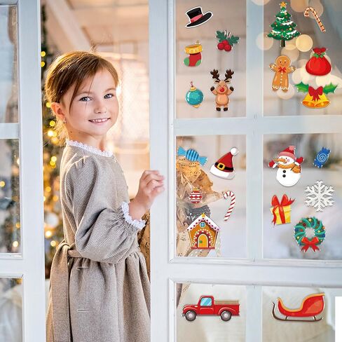 25 Pcs Halloween Thick Gel Clings Halloween Windows Stickers for Kids Halloween Static Cling Decal of Nurse Party Decoration in Saudi Arabia