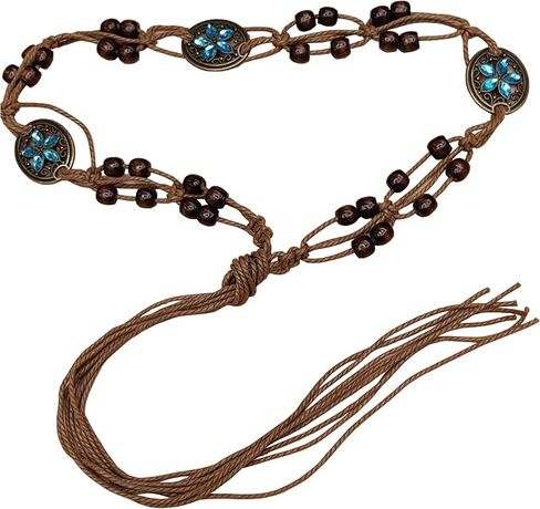 Bohemian Sytle Womens Rope Boho Waist Belt for dress in Saudi Arabia