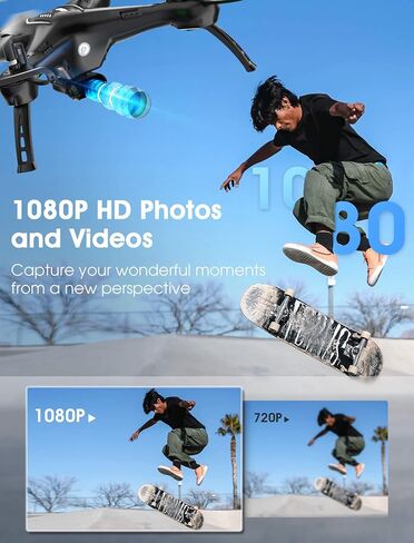 ATTOP FPV Drone with Camera for Adults/Kids/Beginners, Total 30 Mins Flight time FPV Drones, 120°Wide View, Easy Control with Remote/App/Voice, 1 Key Operation, Boys&Girls Toy Drone, CPSIA Certified in Saudi Arabia