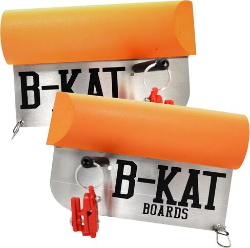 Multi-Species Planer Boards, for Walleye Striper Trout Catfish Skipjack, for Trolling, Dragging, Set of 2 Boards, Made in The USA in Saudi Arabia