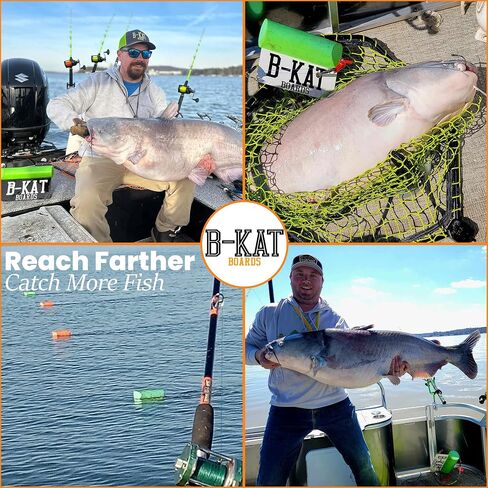Multi-Species Planer Boards, for Walleye Striper Trout Catfish Skipjack, for Trolling, Dragging, Set of 2 Boards, Made in The USA in Saudi Arabia