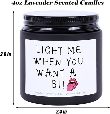 هدايا عيد الحب الرومانسية لها، هدايا عيد الميلاد المضحكة للذكرى السنوية لعيد الميلاد لصديقها وصديقتها وزوجها وخطيبها وخطيبها أفضل صديق، شمعة أنت عالقة معي، معطرة باللافندر in Kuwait