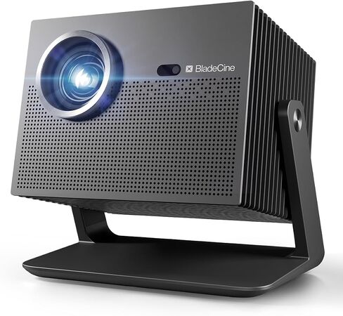 جهاز عرض Cube 600 Netflix، أصلي 1080 بكسل، جهاز عرض محمول مع واي فاي وبلوتوث، True 600 ISO Lumens، حامل انحراف قابل للتعديل 360 درجة، جهاز عرض خارجي تلقائي للفيديو in Saudi Arabia