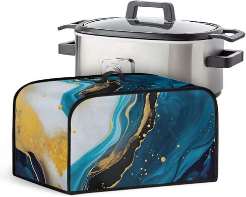 Coffee Slow Cooker Cover Slow Cooker Cover with Mesh Pocket and Top Handle Small Appliance Cover Home Decor Kitchen Accessories in Saudi Arabia