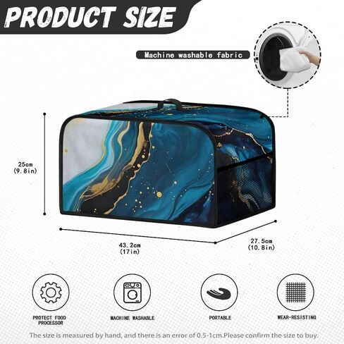 Coffee Slow Cooker Cover Slow Cooker Cover with Mesh Pocket and Top Handle Small Appliance Cover Home Decor Kitchen Accessories in Saudi Arabia