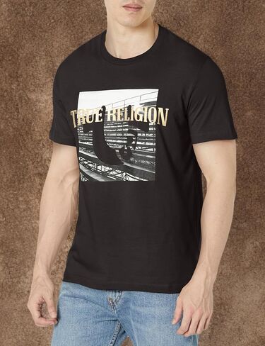 Men's Bench Print Long Sleeve Tee in Saudi Arabia