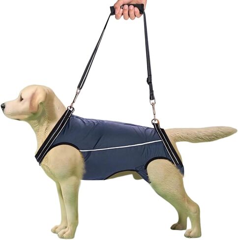 Dog Lift Harness for Medium Small,Dog Support Vest Harness for Back Legs with Handles,Adjustable Dog Lift Sling Carrier for Senior, Disabled, Joint Injuries, Arthritis, Loss of Stability Dogs in Saudi Arabia