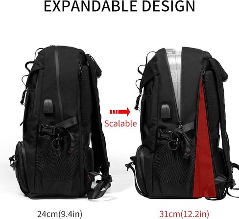 Motorcycle Backpack Travel Backpack Feature Large Capacity and are Waterproof - Perfect for Carrying Motorcycle Accessories, Helmet and More in Saudi Arabia