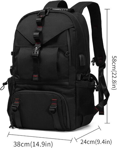 Motorcycle Backpack Travel Backpack Feature Large Capacity and are Waterproof - Perfect for Carrying Motorcycle Accessories, Helmet and More in Saudi Arabia