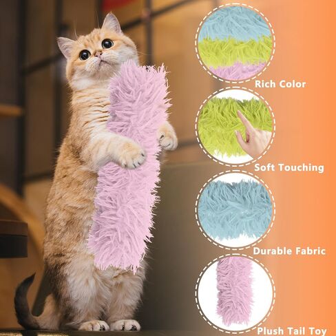 3 Pack Catnip Pillows - Soft and Durable Interactive Cat Kicker Toys With Crinkle Sound for Indoor Companion (Gray Set) in Saudi Arabia